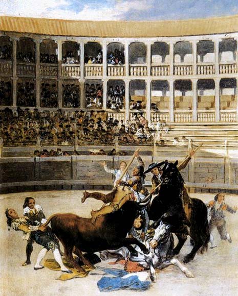 Picador Caught by the Bull